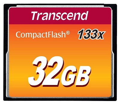 Карта памяти Transcend CF 32GB 133X R50/W20MB/s (TS32GCF133) 
