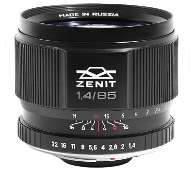 Объектив Зенит Зенитар-C 85mm f/1.4 Canon EF