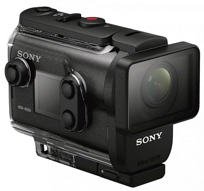 Экшн-камера Sony HDR-AS50 (Full HD, Wide, 11.1Mpx, CMOS, M2/ microSDXC, USB2.0)