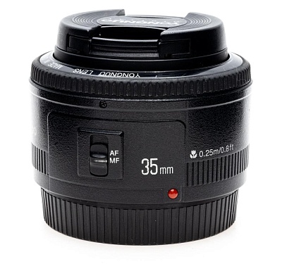 Объектив комиссионный Yongnuo AF 35mm f/2 Canon EF (б/у, гарантия 14 дней S/N 32161225)