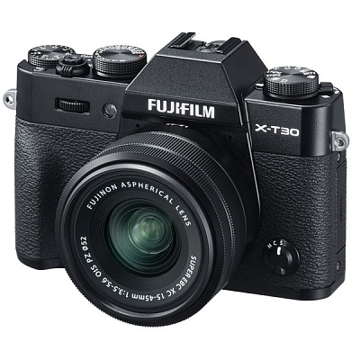 Фотоаппарат беззеркальный Fujifilm X-T30 Kit 15-45mm f/3.5-5.6 OIS Black