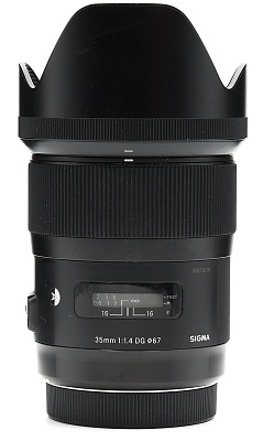 Объектив комиссионный Sigma 35mm f/1.4 DG HSM Art Canon EF (б/у, гарантия 14 дней, S/N 50213318)