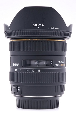 Объектив комиссионный Sigma AF 10-20mm f/4-5.6 EX DC HSM Canon EF-S (б/у, гар-я 14 дней, S/N91305416