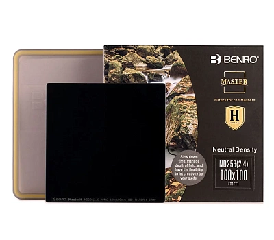 Светофильтр Benro Master Harden Series ND256 (2.4) Square Filter 100х100, нейтральный