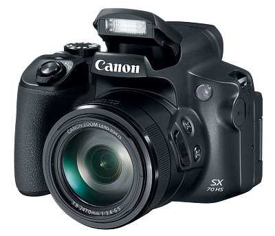 Фотоаппарат Canon PowerShot SX70 HS Black (20.3Mp/65x/4k/Wi-Fi/BT)