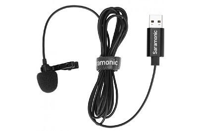 Микрофон Saramonic SR-ULM10, петличный, всенаправленный, USB
