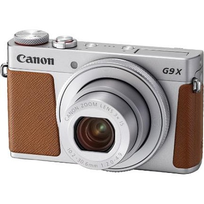 Фотоаппарат Canon PowerShot G9 X Mark II Silver (20.2/24-70mm f/2.0-4.9/FullHD/Wi-Fi/BT)