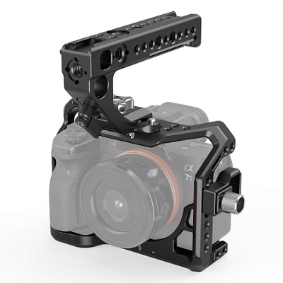 Комплект SmallRig 3009B для камеры Sony A7SIII, клетка, верхняя ручка и фиксатор кабеля