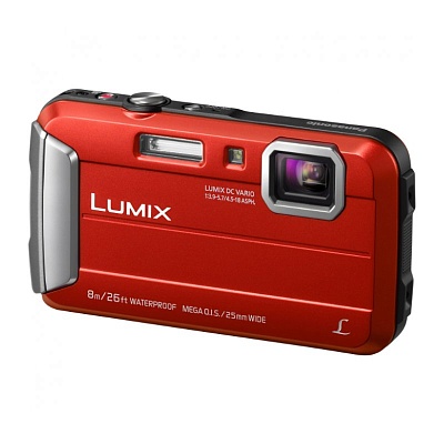 Фотоаппарат Panasonic Lumix DMC-FT30 Red (16.1Mp/4x/HD)