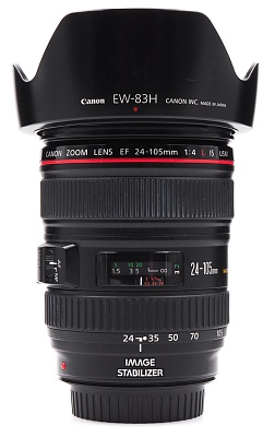 Объектив комиссионный Canon EF 24-105mm f/4L IS USM (б/у, гарантия 14 дней, S/N 1402855)