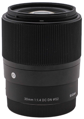 Объектив комиссионный Sigma 30mm f/1.4 DC DN Contemporary Sony E (б/у,гарантия 14 дн., S/N 55986740)