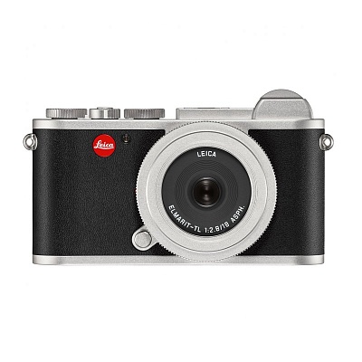 Фотоаппарат беззеркальный Leica CL + Elmarit-TL 18 f/2.8 ASPH, серебристый