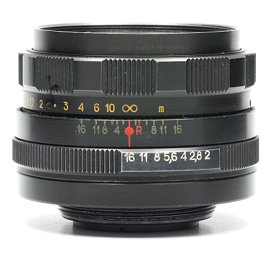 Объектив комиссионный Helios 44M 58mm F/2 (б/у, гарантия 14 дней, S/N 8175517)