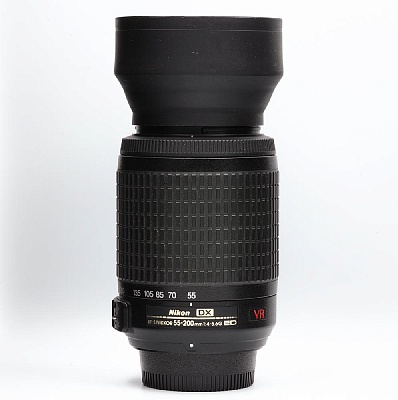 Объектив комиссионный Nikon 55-200mm f/4-5.6G AF-S DX VR IF-ED Zoom-Nikkor (б/у, гарантия 14 дней, S
