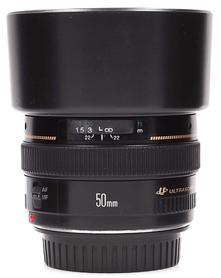 Объектив комиссионный Canon EF 50mm f/1.4 USM (б/у, гарантия 14 дней, S/N 48187643)