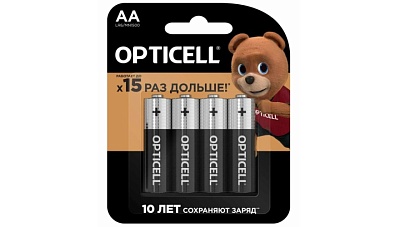 Батарейка Duracell Opticell LR6/MN1500 4BL АА