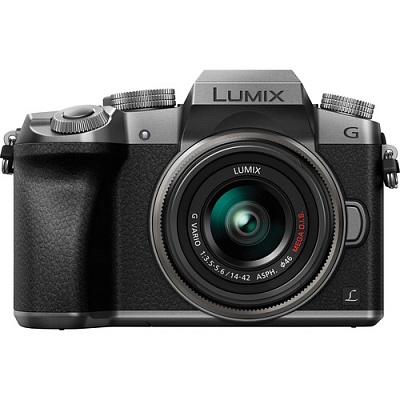 Фотоаппарат беззеркальный Panasonic Lumix DMC-G7 Kit 14-42mm f/3.5-5.6 II Silver