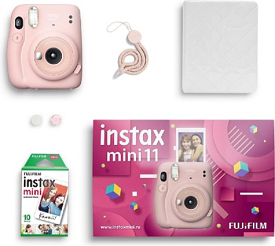 Подарочный набор Fujifilm Instax Mini 11 Pink Geometric Set