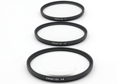Комплект светофильтров Fujimi Close-Up Set (+1+2+4) 82mm, макролинза