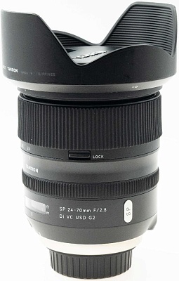 Объектив комиссионный Tamron SP 24-70mm f/2.8 DI VC USD G2 Nikon F (б/у, гар-я 14д, S/N 053146)
