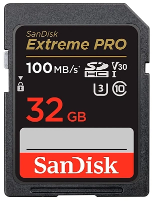 Карта памяти SanDisk Extreme Pro 32GB 100/W90MB/s (SDSDXXO-032G-GN4IN)