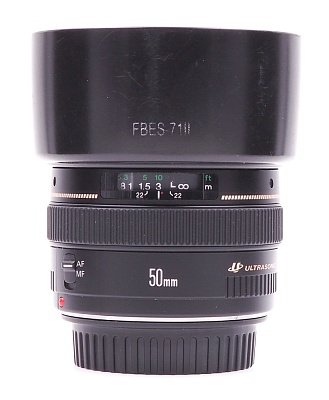 Объектив комиссионный Canon EF 50mm f/1.4 USM (б/у, гарантия 14 дней, S/N 62437266)