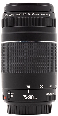 Объектив комиссионный Canon EF 75-300mm f/4-5.6 III (б/у, гарантия 14 дней, S/N 8901060580) 