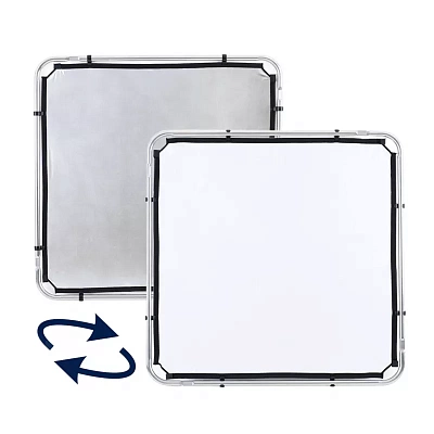 Отражатель Lastolite LR81131R SkyRapid Fab Silver/White 110х110см