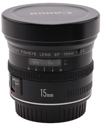 Объектив комиссионный Canon EF 15mm f/2.8 Fisheye (б/у, гарантия 14 дней S/N 36774)