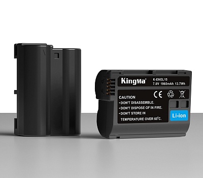 Аккумулятор Kingma KM-EN-EL15 1960mAh, с защитным кейсом