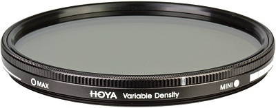 Светофильтр Hoya ND Variable Density 55mm, нейтрально-серый с переменной пропускной способностью
