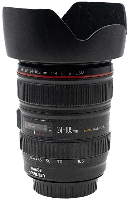 Объектив комиссионный Canon EF 24-105mm f/4L USM IS (б/у гарантия 14 дней S/N 6252966)