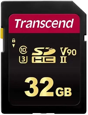 Карта памяти Transcend SDHC 32GB UHS-II U3 V90 R285/W180MB/s (TS32GSDC700S)