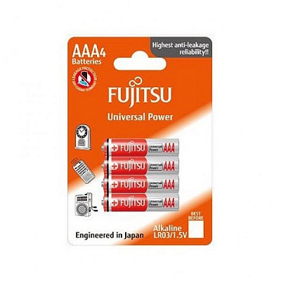 Батарейка Fujitsu LR03 (4B), FU-W-FI AAA, цена за штуку
