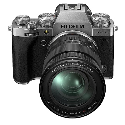 Фотоаппарат беззеркальный Fujifilm X-T4 Kit 16-80mm f/4 OIS WR Silver