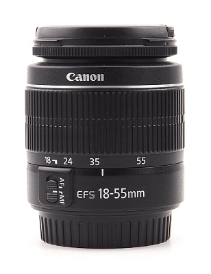 Объектив комиссионный Canon EF-S 18-55mm f/3.5-5.6 DC III (б/у, гарантия 14 дней, S/N 8937519574)
