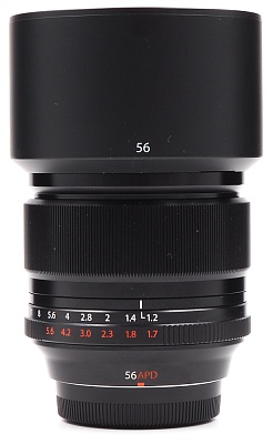 Объектив комиссионный Fujifilm XF 56mm f/1.2 R APD (б/у, гарантия до 04.06.2020, S/N 85A10209)