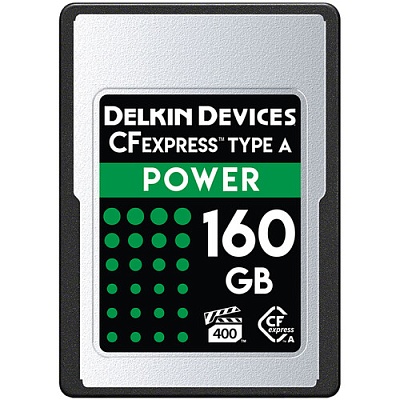 Комплект из 2х карт памяти Delkin Power CFexpress Type A 160GB R880/W790MB/s (DCFXAP2X160)