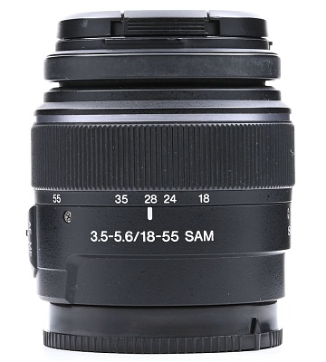 Объектив комиссионный Sony DT 18-55mm f/3.5-5.6 (SAL-1855) (б/у, гарантия 14 дней, S/N 665764) 