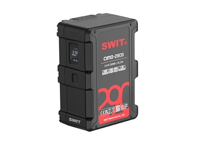 Аккумулятор Swit CIMO-290S V-Mount Slim Cine 290 Вт·ч D-Tap/USB-C/USB-A