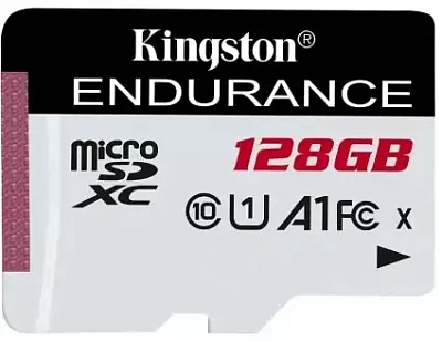Карта памяти Kingston microSDXC 128GB UHS-I U3 V30 R95/W45MB/s (SDCE/128Gb)