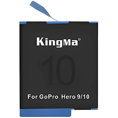 Аккумулятор Kingma SPBL1B-V1 для GoPro Hero9/10/11/12, 1720mAh