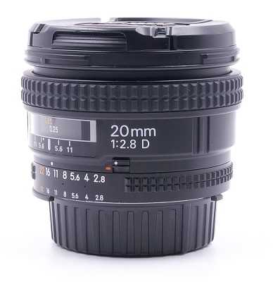 Объектив комиссионный Nikon 20mm f/2.8D AF Nikkor (б/у, гарантия 14 дней, S/N 535550)