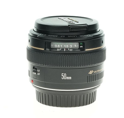 Объектив комиссионный Canon EF 50mm f/1.4 USM (б/у, гарантия 14 дней, S/N 94502110)