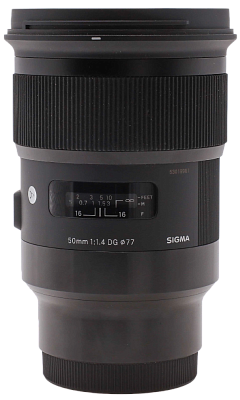 Объектив комиссионный Sigma 50mm 1.4 DG for Sony E (б/у, гарантия 14 дней, S/N 53019981)