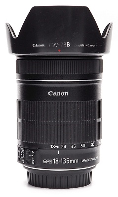 Объектив комиссионный Canon EF-S 18-135mm f/3.5-5.6 IS (б/у, гарантия 14 дней, S/N 7642501062)