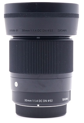 Объектив комиссионный Sigma 30mm f/1.4 DC DN Contemporary Micro 4/3 (б/у, гар-я 14 дней, S/N53286979