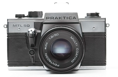 Фотоаппарат комиссионный пленочный Pentacon Praktica MTL 50 kit 50mm f/1.8 (б/у, гарантия 14 дней, S