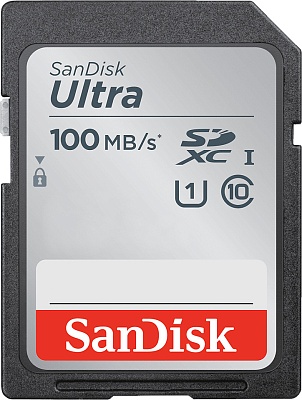 Карта памяти SanDisk Ultra SDXC 128GB UHS-I U1 R100MB/s (SDSDUNR-128G-GN3IN)