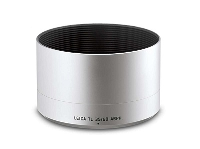 Бленда Leica для объектива TL 35mm f/1.4 / 60mm f/2.8 ASPH серебристый